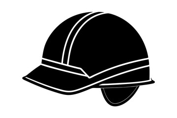 Military helmet on white background