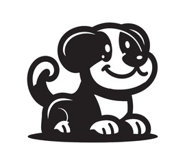 Dog art design vector illustration