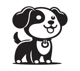 Dog art design vector illustration