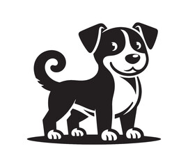 Dog art design vector illustration