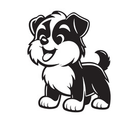 Dog art design vector illustration