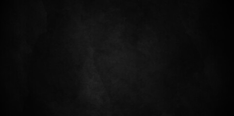 Fototapeta premium Dark black and charcoal color vignette in old vintage wall slat interior texture boarder design, dark elegant light backdrop spotlight background. empty space of Studio dark room concrete wall grunge.