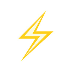Fototapeta premium voltage electricity emoji vector illustration symbol