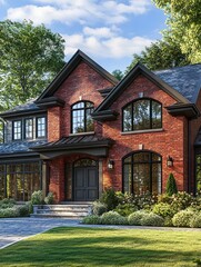 Obraz premium Elegant Modern Residence from the Bureau of Architecture and Design's Latest Collection photo