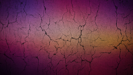 Deep red and purple cracked earth texture in 4K resolution, perfect for adding a warm, natural background to digital designs, wallpapers, or environmental themes