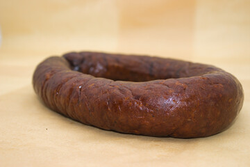 Traditional Smoked Homemade Sausage Ring