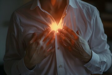 Illuminating the Heart: A Symbolic Representation of Inner Light and Emotion