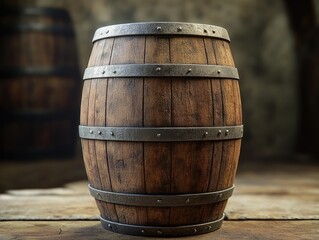 Fototapeta premium Antique Rustic Barrel