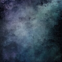 Dark blue and gray grunge background texture, distressed with small details of dark green