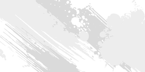 Black ink brush stroke, Black brush splashes isolated on transparent