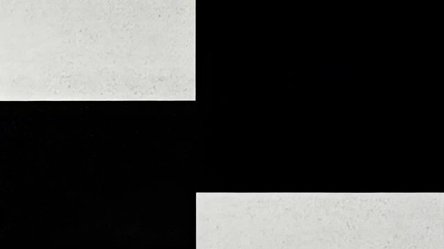 Retro Monochrome basic shapes with Modern Motion Design