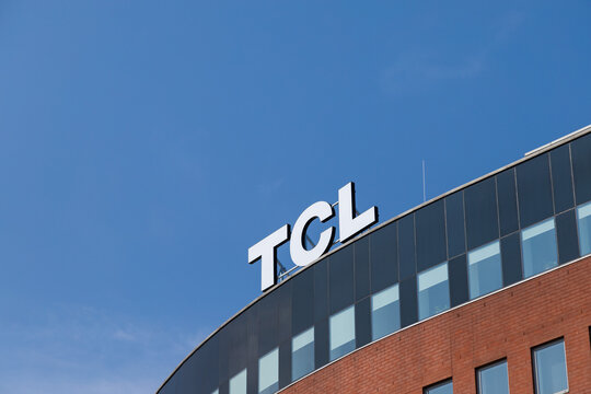 Warsaw, Poland - August 24, 2024: TCL Electronics Poland logo