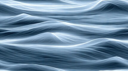 Obraz premium A digital photo of an ocean wave with a blue tint on both sides