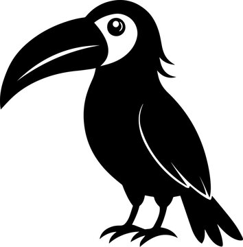 recommend clip art: toucan bird silhouette vector