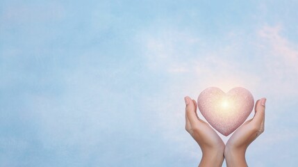 Obraz premium Uplift Your Experience with a Wholesome Atmosphere of Love and Compassion