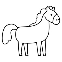 Horse Outline