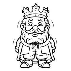 Fototapeta premium King Vector