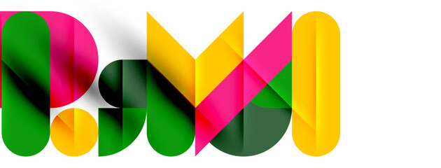 Round shapes, circles and lines minimal geometric background. Vector Illustration For Wallpaper, Banner, Background, Card, Book Illustration, landing page