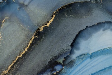 Original artwork photo of marble ink abstract art. High resolution photograph from exemplary original painting. Abstract painting was painted on HQ paper texture to create smooth marbling pattern.