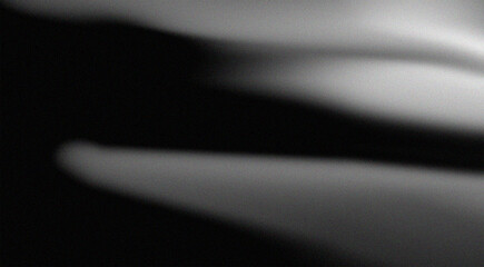 Grainy gradient background, grey black white monochrome abstract noise texture banner backdrop design