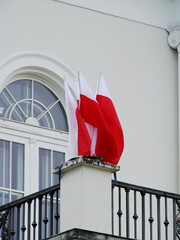 Biało czerwona flaga Polski © tomo81