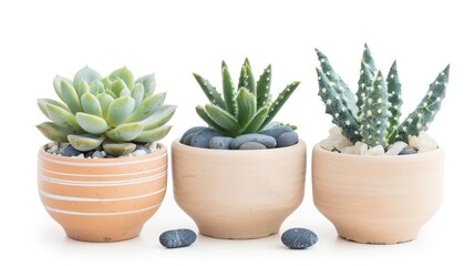 Succulent Plants in Pots