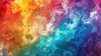 A colorful abstract background resembling a watercolor painting