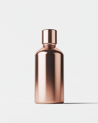 Naklejka premium Mockup of glossy tumbler mug, plastic water sipper bottle, thermos flask stainless steel and silicon bottles behind it professional background