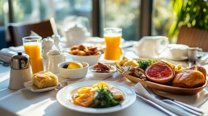 Hotel Breakfast Room Service