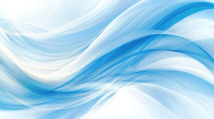 Obraz premium A detailed view of a blue and white background featuring a wavy pattern near the base