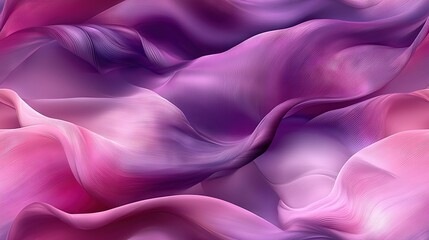 Obraz premium A pink-purple background with wavy and curved lines in the lower half of the image