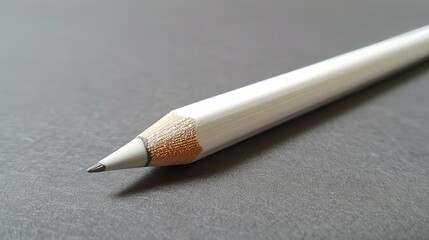 Obraz premium white lead pencil on surface