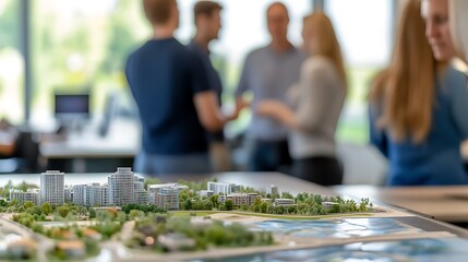 Stunning Architectural Model of a Modern College Building Showcasing Detailed Design and Innovative Structural Elements