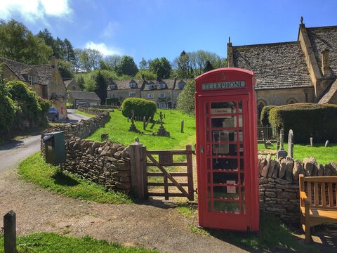 Quaint charm of Shere, the quintessential English village known for its appearance in Bridget Jones's Diary.