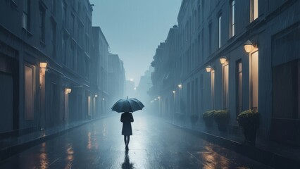 Obraz premium walking in the city
