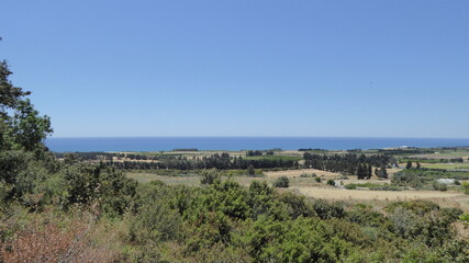 Old castle on cyprus island