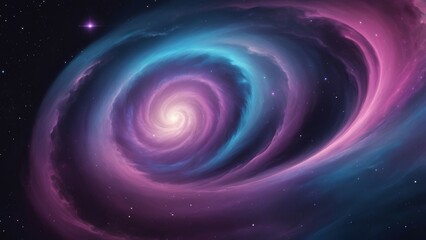 Obraz premium spiral galaxy background
