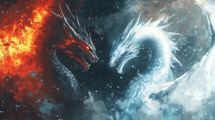ice and fire dragon
