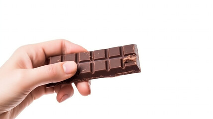 A Close-Up Capture of Delicate Fingers Embracing a Sweet Treat, Highlighting Texture and Indulgence