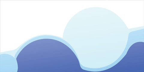 Abstract background curved light blue, modern, vector illustration