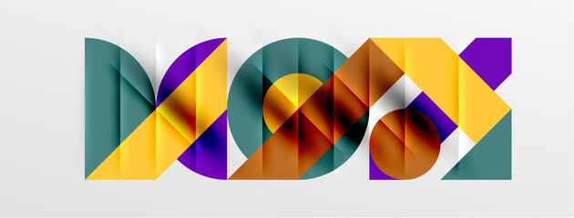 Round shapes, circles and lines minimal geometric background. Vector Illustration For Wallpaper, Banner, Background, Card, Book Illustration, landing page