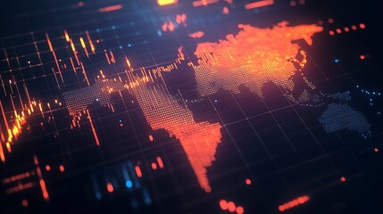 charts wit world map