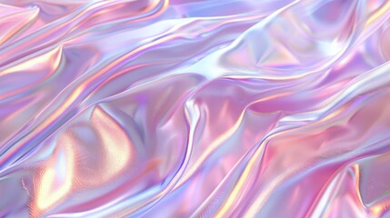 Obraz premium Stunning texture of Iridescent background shiny liquid chrome, liquid chrome background.