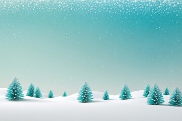 Turquoise and White Gradient Wallpaper with Soft Textured Finish