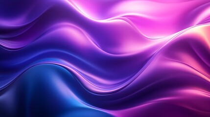Abstract Purple and Blue Liquid Background