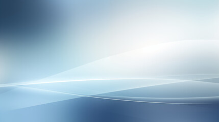 Gradient Blue And Pink Abstract Wave Design With Overlapping Smooth Lines