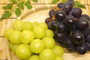 シャインマスカットとBKシードレス