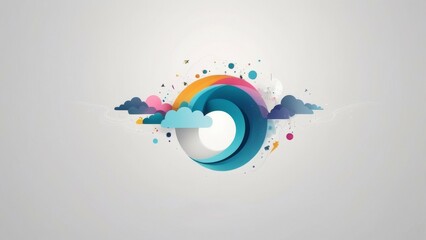 Obraz premium abstract colorful background