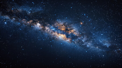 Fototapeta premium a night sky with galaxies cosmic spirals,highly detailed, inter-dimensional hyper-realistic on a plain background
