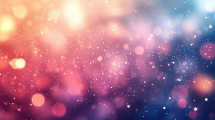 Abstract bokeh background with sparkling lights